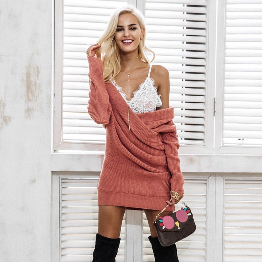 Samantha Sweater Dress